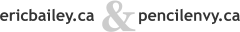 ericbailey.ca   pencilenvy.ca &